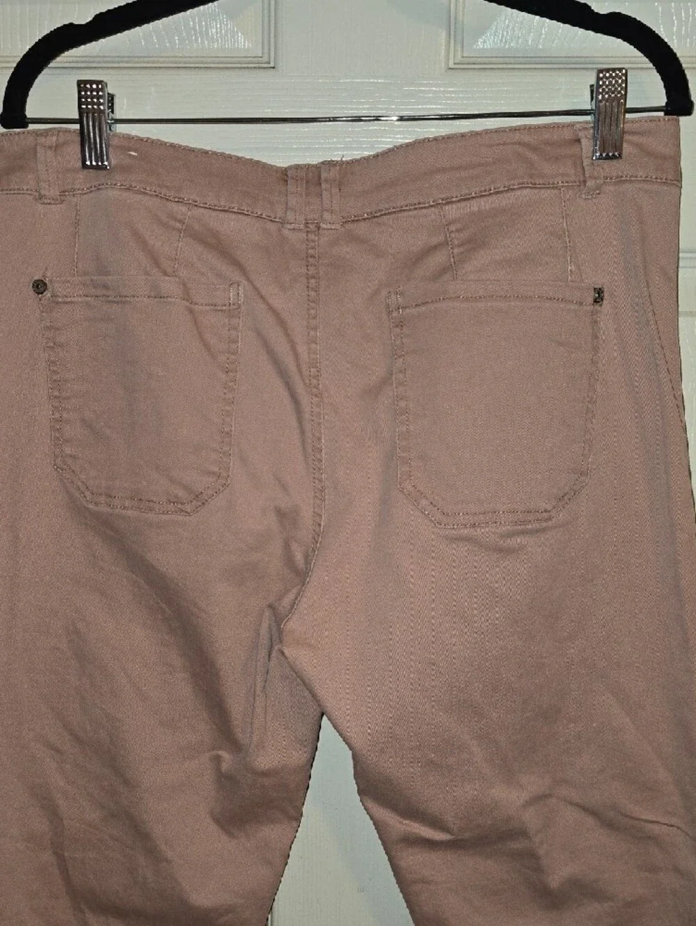 Jolt Dusty Rose Pants with Casual Stitching‎